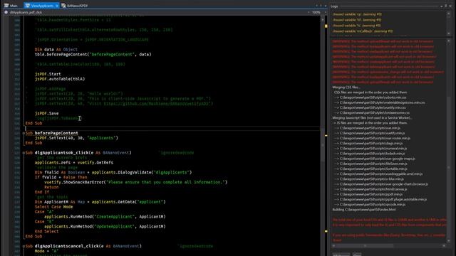 BananoVuetifyAD3 For Dummies - Part 58: DataTable Export to PDF with jsPDF смотреть онлайн
