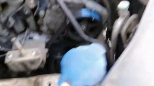 Хундай Санта Фе G6BA 2,7л замена ремня Г. Р. М. роликов, помпы, натяжителя.