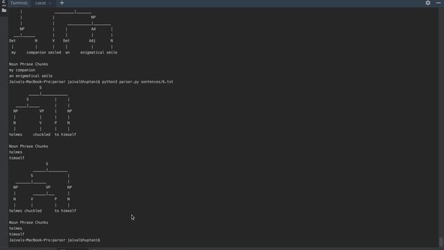 CS50 AI With Python - Parser смотреть онлайн