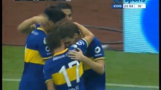 Boca 1 River 1 (2-4) (Relato Julio Pavoni) Copa BBVA Mexico 2014 Los goles y penales смотреть онлайн