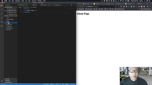NuxtJS in 5 minutes смотреть онлайн