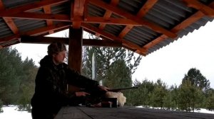 Байкал 145 ЛОСЬ.ОТСТРЕЛ на 100м.Поиск подходящего патрона.