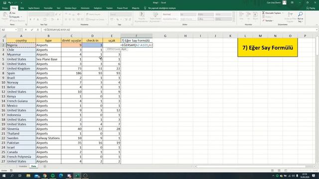Excel En Çok Kullanılan 10 Formül | TOP 10 | 2020 смотреть онлайн