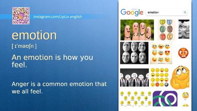 Emotion : B2 level english vocabulary lesson, www.LipLix.com смотреть онлайн