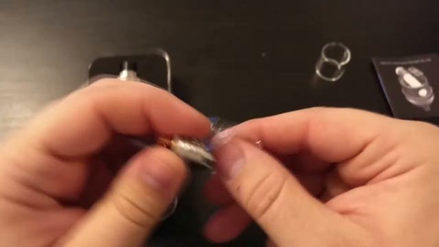 Gearbest Original OBS ACE Tank Atomizer With 0.45ohm ICC / RBA Coil Head  -  SILVER