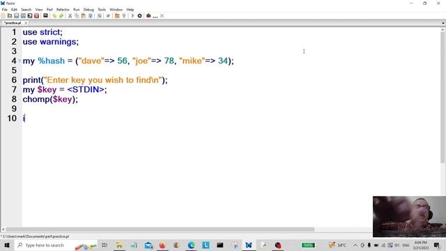 Perl Programming - Hash Keys 2023 смотреть онлайн