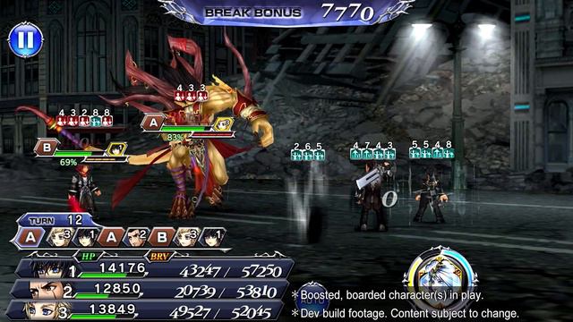 DISSIDIA FINAL FANTASY OPERA OMNIA - Gladiolus смотреть онлайн