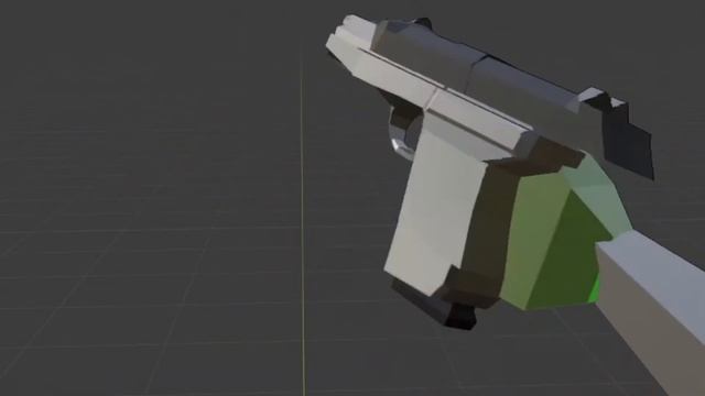 Low Poly Weapon Inspect Animation | Blender смотреть онлайн