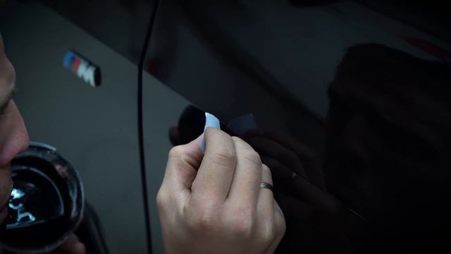 Удаление вмятин без окраса. Антихром глушителей. BMW X5 G02 смотреть онлайн