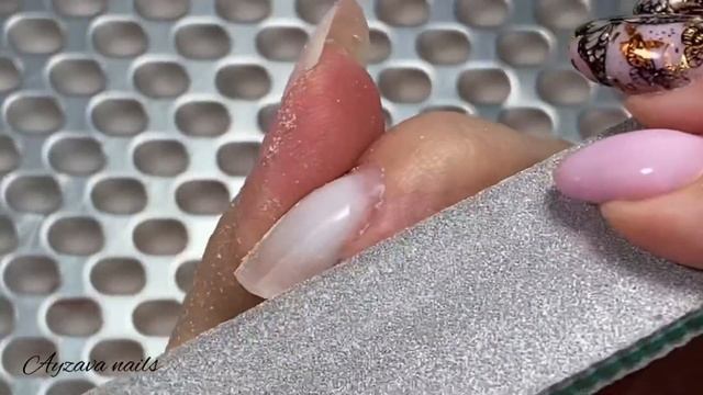 Фигурная инкрустация стразами✨ Поднятие клюющего ногтя смотреть онлайн