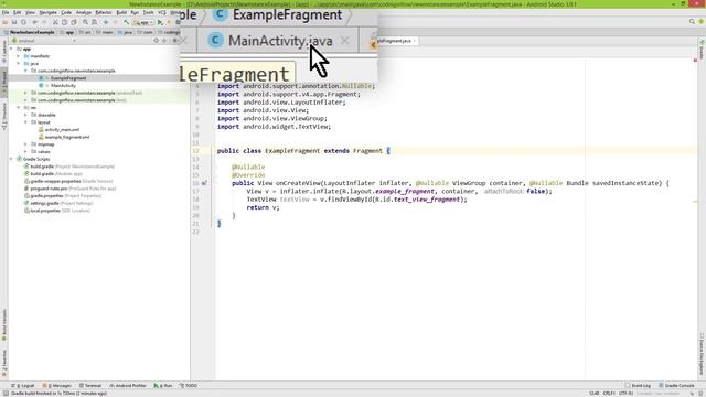 How to Send Data to a New Fragment with a Factory Method - Android Studio Tutorial смотреть онлайн