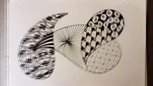 Zentangle Inspired Art from my Sketch Pad смотреть онлайн