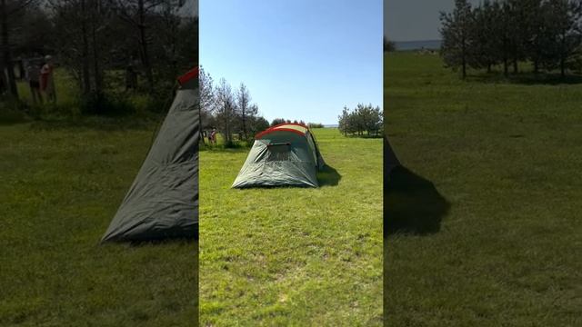 Палатка туристическая 4 местная 2 комнатная с большим тамбуром MirCamping 1007-4, 2 комнаты тамбур смотреть онлайн