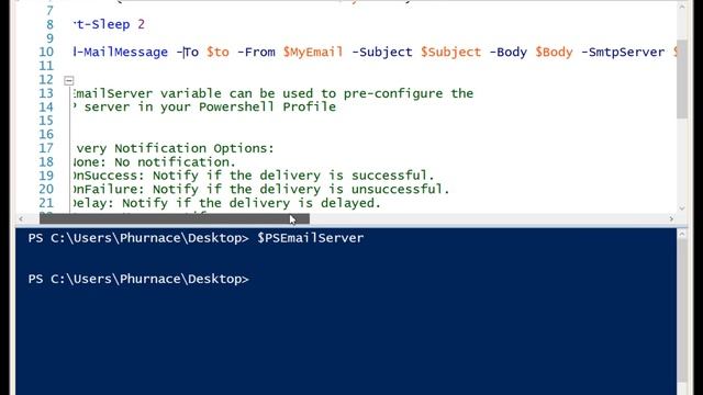Send An Email From Powershell смотреть онлайн
