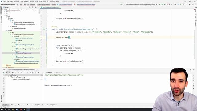 PROGRAMOWANIE FUNKCYJNE W JAVA – SZKOLENIE W PIGUŁCE смотреть онлайн