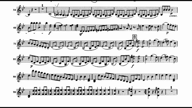 W. A. Mozart Symphony No.40 in G minor, Mov.1 2nd violin смотреть онлайн