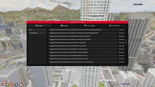 FiveM redENGINE | QB Trigger Events смотреть онлайн