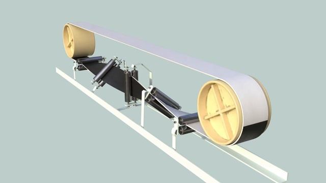 Ленточный конвейер. Город Бишкек. УВК ШГ№9