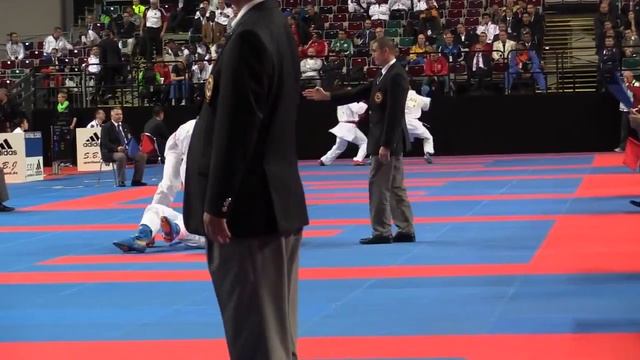 General view of the ÖVB arena 2014 World Karate Championships youtube original смотреть онлайн