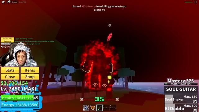 This NPC Can Use ALL AWAKENED FRUITS And V4.. NPC TROLL (Roblox Blox Fruits) смотреть онлайн