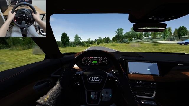 Assetto Corsa - Audi RS E-Tron GT [Steering Wheel Gameplay] смотреть онлайн