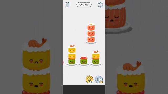 Brain up level 195 gameplay walkthrough solution | Brain up game by Azura Global | BrainUp game смотреть онлайн
