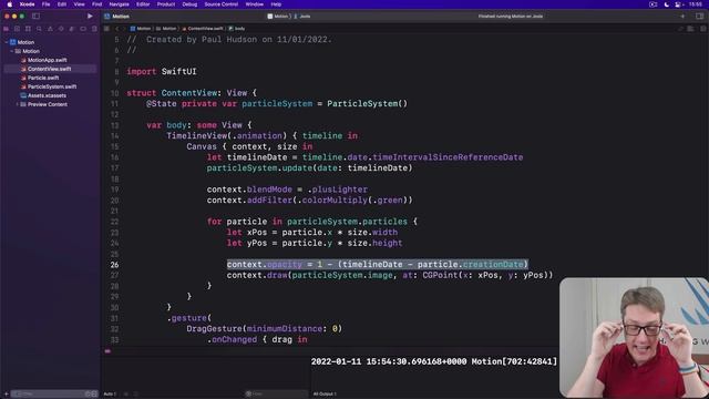 SwiftUI Special Effects – TimelineView, Canvas, particles, and… AirPods?! смотреть онлайн