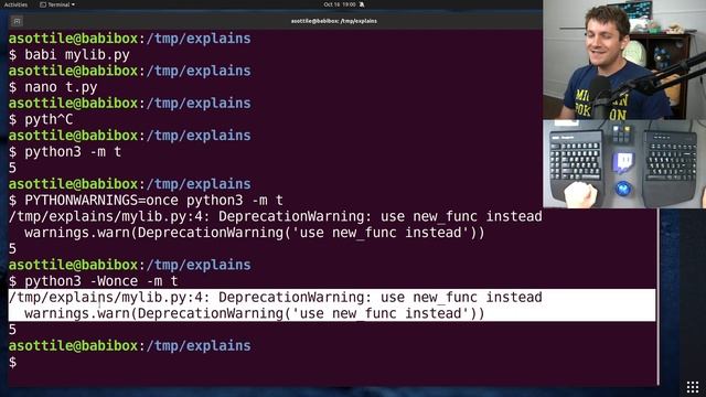 python warnings defaults suck (intermediate) anthony explains #486 смотреть онлайн