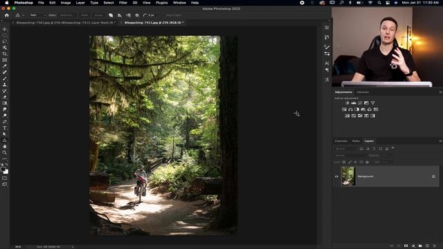 How To Easily Blur The Edges Of Images & Selections In Photoshop смотреть онлайн