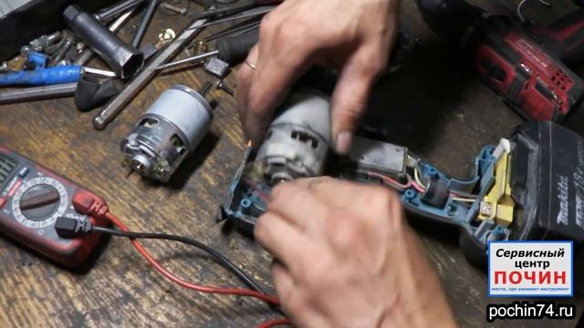 Ремонт гайковерта Makita DTW190RME || Замена двигателя смотреть онлайн
