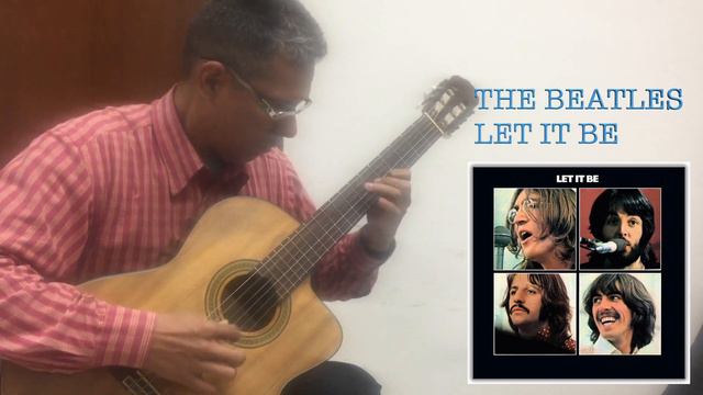 Let it be - The Beatles - Guitar смотреть онлайн