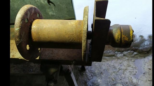 Самодельная лебедка от гидромотора, на самодельный мини трактор своими руками! смотреть онлайн