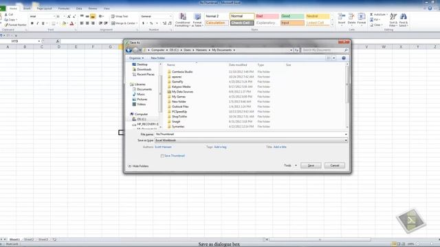 L2_S010_T050_M010 - Excel The Application - File Management смотреть онлайн