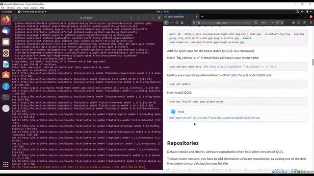 QGIS Tutorial 1.1 - Installing QGIS Desktop in Ubuntu 20.04 смотреть онлайн