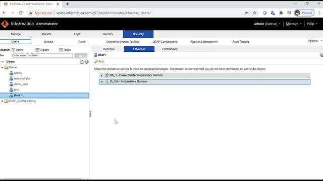 How to Create a User with Administrator privileges on only one Repository Service смотреть онлайн