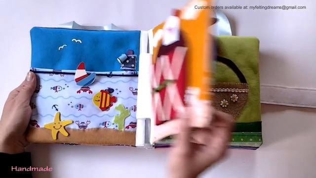 79. Quiet Books for Sylvie & Amber | My Activity Book - handmade by @quietbook смотреть онлайн