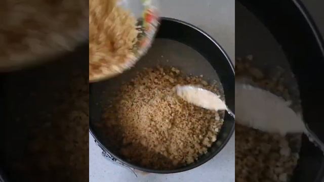 Чизкейк без духовки с творожным сыром / чизкейк без выпечки с желатином #shorts смотреть онлайн