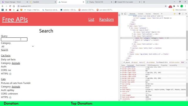 Create Free APIs with NuxtJS #1 - Search form смотреть онлайн