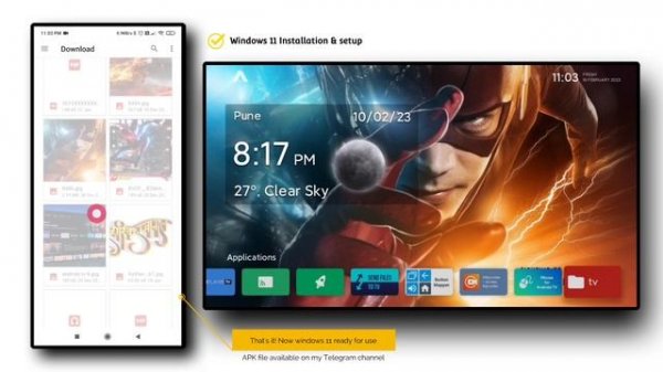 "How to Install Windows 11 on Android TV: THE SURPRISING SECRET REVEALED!"