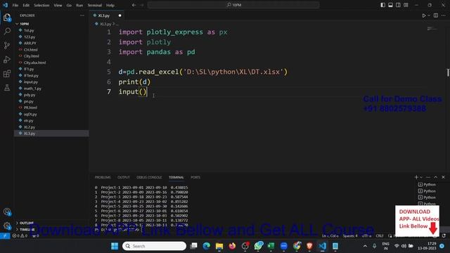 How To Create An Interactive Gantt Diagram In Python Using Plotly & Excel смотреть онлайн
