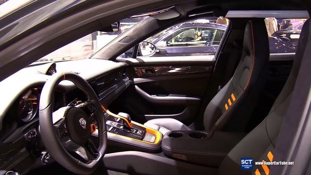 2017 Porsche Panamera Turbo TechArt Grand GT - Exterior Interior Walkaround - 2017 Geneva Motor Sho смотреть онлайн
