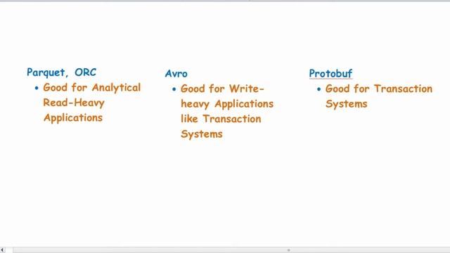 Differences AVRO vs Protobuf vs Parquet vs ORC, JSON vs XML | Kafka Interview Questions смотреть онлайн