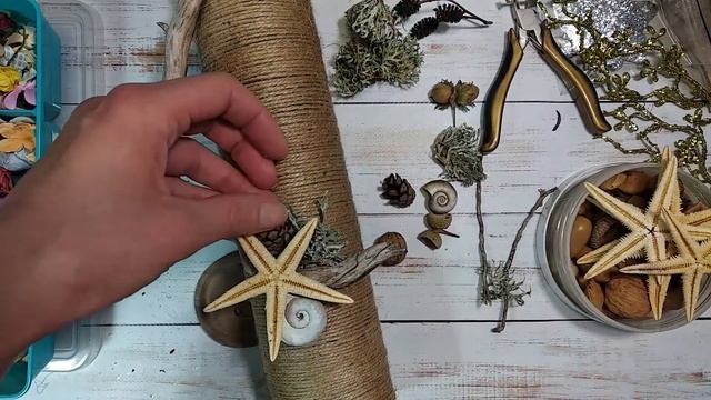 Новогодний декор. Тубус. DIY смотреть онлайн