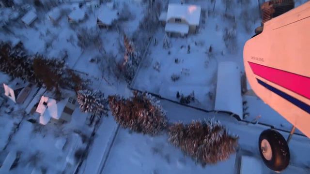 Легкомоторный самолёт упал на посёлок Жесть!!! смотреть онлайн