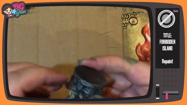 FORBIDDEN ISLAND BOARD GAME COMPONENT REPAINT - Painting the Statue, Chalice, Earth Stone & Crystal смотреть онлайн