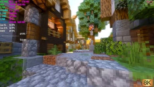 Minecraft RTX : RTX 4090 l 8K