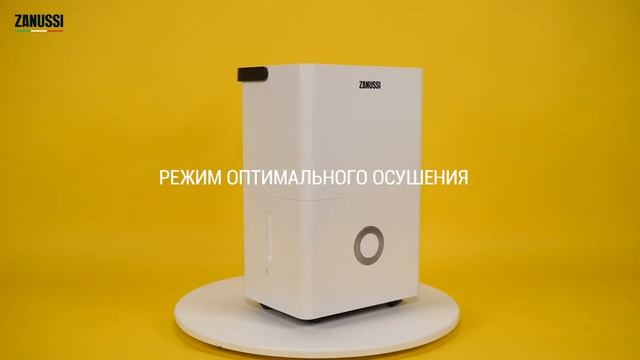 Чем осушить помещение? - Осушителем воздуха Zanussi ZDH-25L! смотреть онлайн