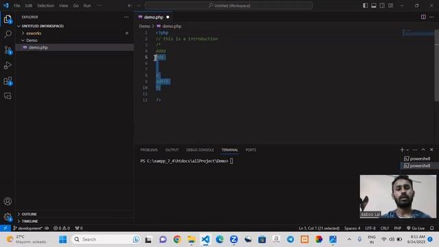 Php Introduction || History|| flowchart || comment(single and multple) || Variable Php for beginner смотреть онлайн