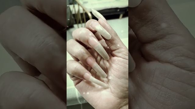 natural long nails #shorts смотреть онлайн