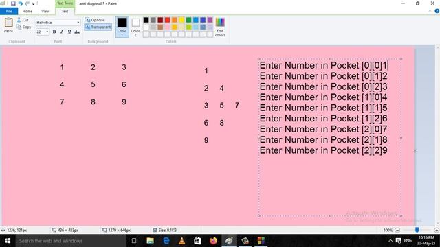 ANTI DIAGONALS OF THE MATRIX C++ || Microsoft Interview Questions || Print Matrix Diagonally смотреть онлайн
